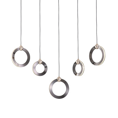 Подвесной светильник Delight Collection P0675 P0675-5B pearl black 49200₽