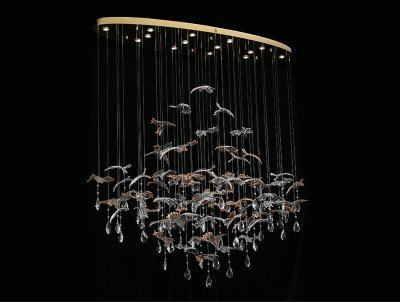 Потолочная люстра Newport Verona 8220140 С oval gold polished М0070751 314967₽