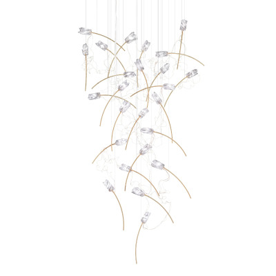 Каскадная люстра Delight Collection 9081P25 gold 241110₽