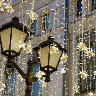 Светодиодная нить Eurosvet 400-101 белый 10м IP65 1470₽