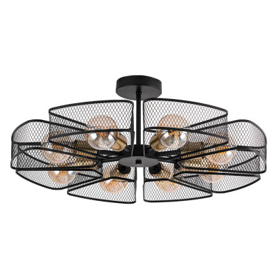Люстра на штанге Arte Lamp Maasym A7044PL-8BK 18390₽
