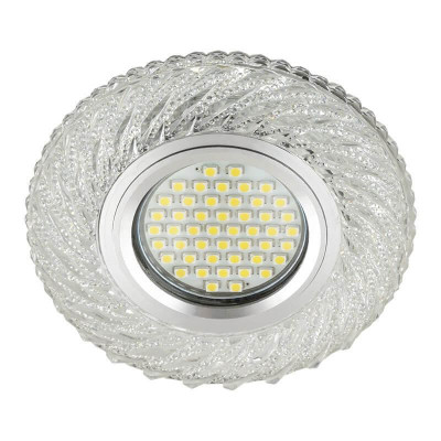 Встраиваемый светильник Fametto Luciole DLS-L137 Gu53 GlassyClear 80₽