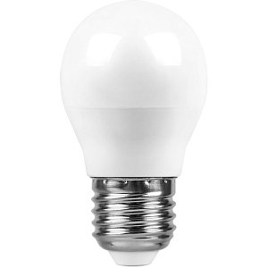 Лампа светодиодная Saffit SBG4513 шар E27 13W 6400K 55162