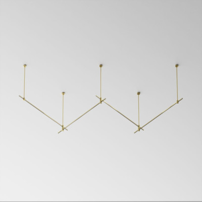 Основание Long двухуровневое на жестких подвесах для трековых светильников Maytoni Technical Flarity TFC-Flar-L02-BS 47910₽