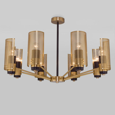 Люстра на штанге Eurosvet Grino 701398 латунь 4850₽