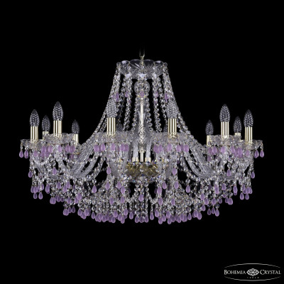 Подвесная люстра Bohemia Ivele Crystal 141012300 G V7010 73260₽