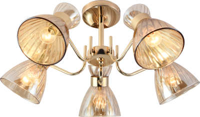 Люстра Rivoli Victoria 9183-305 5хЕ27 60 Вт модерн 5990₽