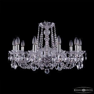 Подвесная люстра Bohemia Ivele Crystal 1402/10/240 Ni