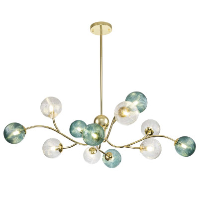 Люстра на штанге Indigo Selva 1103212R Gold V000298 38430₽