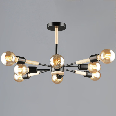 Люстра на штанге Reluce 99960-03-08 BKWOOD 3520₽