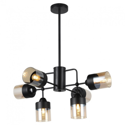 Люстра на штанге IMEX MD74785-6-S-BK 5290₽