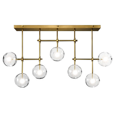 Потолочный светильник Delight Collection Globe Mobile KG0835P-7A brass 68480₽