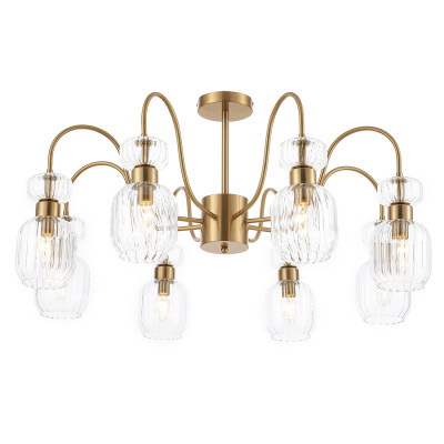 Люстра на штанге Escada Gloss 11418PL Clear 34240₽