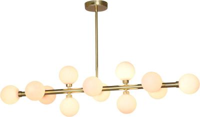 Люстра на штанге iLamp Golden 712P12 GL-WH 17395₽