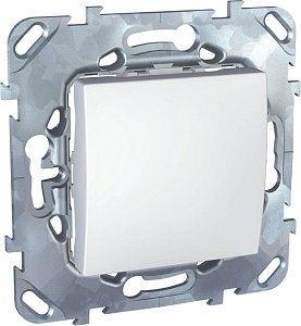 Выключатель одноклавишный кнопочный Schneider Electric Unica MGU5.206.18ZD