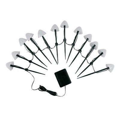 Садовый светильник на солнечной батарее Uniel USL-S-830PM020 MULTICOLOR MUSHROOMS SET12 UL-00011676 711₽