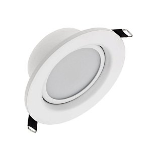 Встраиваемый светодиодный светильник Arlight LTD-80WH 9W Warm White 018043