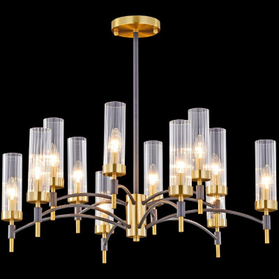 Люстра на штанге Illumico IL5177-66PLS-29 BRASS TUBO 29380₽