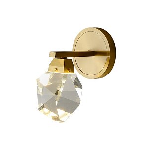 Бра Delight Collection Crystal rock II 9701W/1 brass