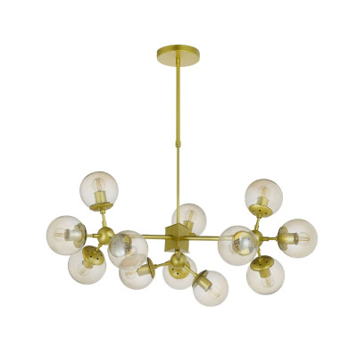 Подвесная люстра Lumina Deco Zodiak LDP 160-12 GD 9541₽