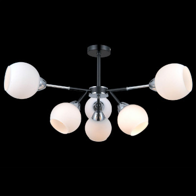 Люстра на штанге Illumico IL0715-6CSQ-24 BK CR LIBRA 8410₽