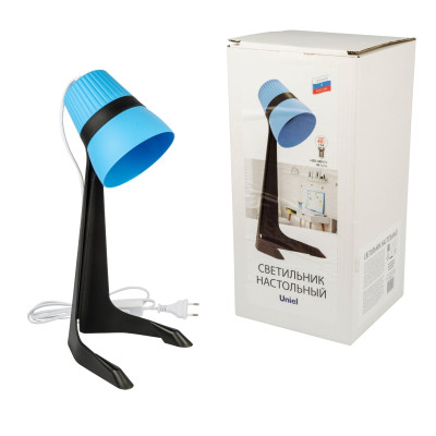 Настольная лампа Uniel ULO-K22 DE14A BLACKBLUE 272₽