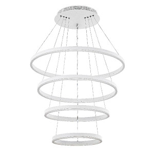 Каскадная люстра LED4U 55000-4 WH