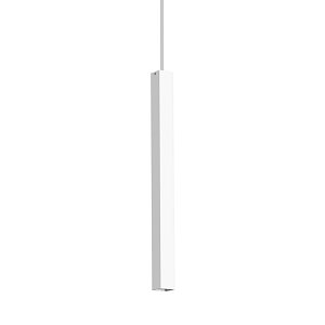 Подвесной светодиодный светильник Ideal Lux Ultrathin SP1 Small Square Bianco 194189