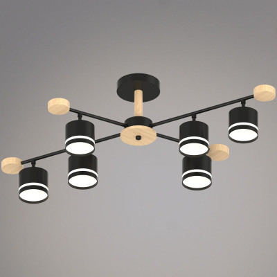 Люстра на штанге Reluce 78730-03-06 GX53 BKWOOD 5370₽