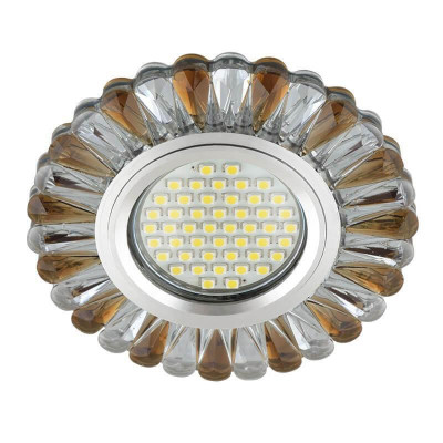Встраиваемый светильник Fametto Luciole DLS-L145 Gu53 GlassyTea 80₽