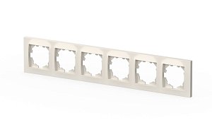 Рамка шестиместная ELBI Vega 510-010200-252