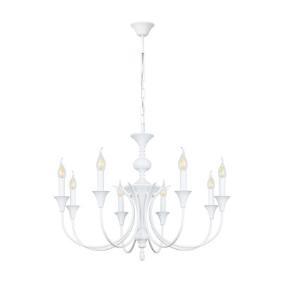 Подвесная люстра Arte Lamp Collinetta A4094LM-8WH 17990₽