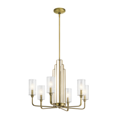 Люстра на штанге Kichler Kimrose QN-KIMROSE6-BNB 102412₽