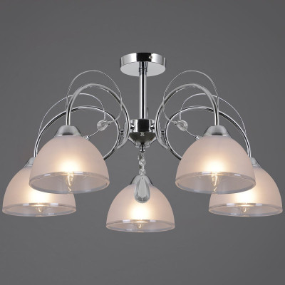 Люстра на штанге ILLUMICO ILLUMICO IL0495-5CSQ-25CH ELITE