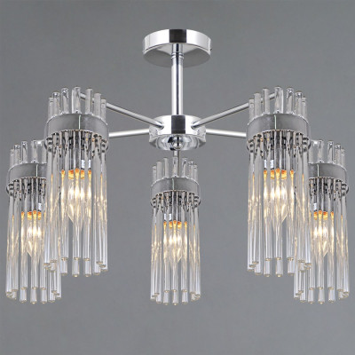Люстра на штанге Illumico IL0761-5CSQ-25 CR GENOA УЦ 6894₽