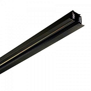 Шинопровод трехфазный Ideal Lux Link Trim Profile 2000 Mm Black 187983