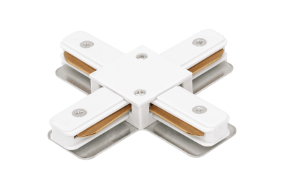 X-коннектор для однофазного трека DesignLed CN2-WH-X 003726 686₽