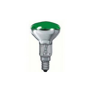 Лампа накаливания рефлекторная Paulmann R50 Е14 25W зеленая 20123