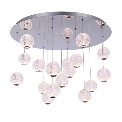 Подвесной светильник Delight Collection MD20001012 MD20001012-17A chrome 215410₽