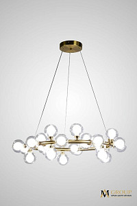 Подвесная люстра AM Group AM470 D500 POLISHED GOLD