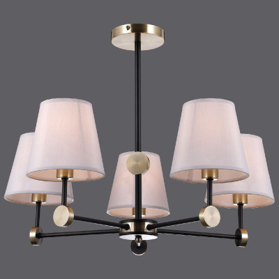 Люстра на штанге Illumico IL0394-5CSQ-24 BK AB CASTOR 9780₽