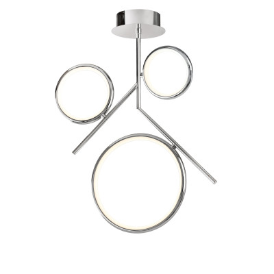 Подвесная светодиодная люстра Mantra Olimpia Cromo 6591 24075₽