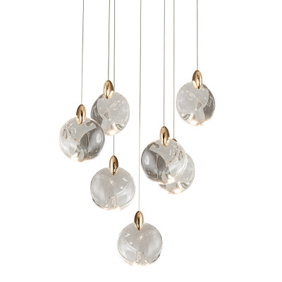 Каскадная люстра Delight Collection OD2440-7 goldclear 64160₽