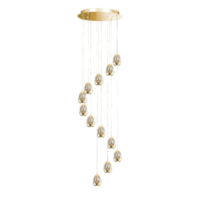 Каскадная люстра Delight Collection Terrene MD13003023-12A gold 178290₽