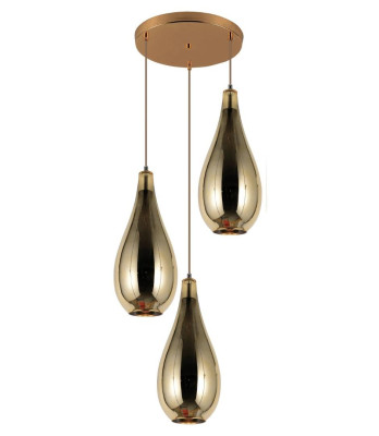 Каскадная люстра Lumina Deco Lauris LDP 6843-3 GD 13500₽