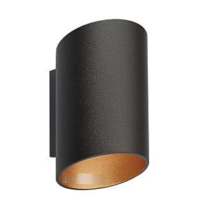 Настенный светильник Zumaline SLICE WL 50603-BK/GD