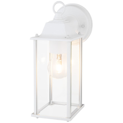 Уличный настенный cветильник Elektrostandard 1008D Brick белый 4690389106767 3130₽