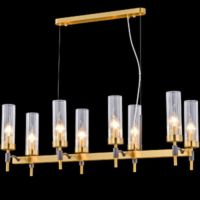 Подвесная люстра Illumico IL5177-8LLS-29 BRASS TUBO 31580₽