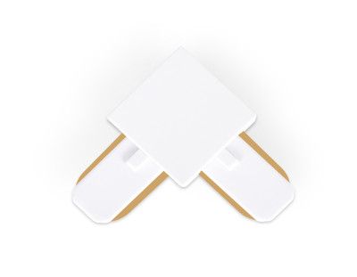 Коннектор угловой однофазный Ambrella Light Track System GL7070 320₽