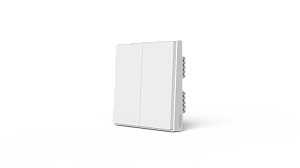 Выключатель настенный (две клавиши) Aqara Wall Switch (No Neutral, Double Rocker) QBKG03LM
